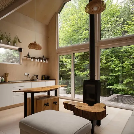 Alpstuga Schody Do Wody Z Linia Brzegowa Kaszuby Sauna Goraca Balia *