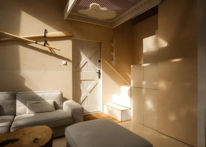 木屋 Schody Do Wody Z Linia Brzegowa Kaszuby Sauna Goraca Balia Roztoka (Gdansk)