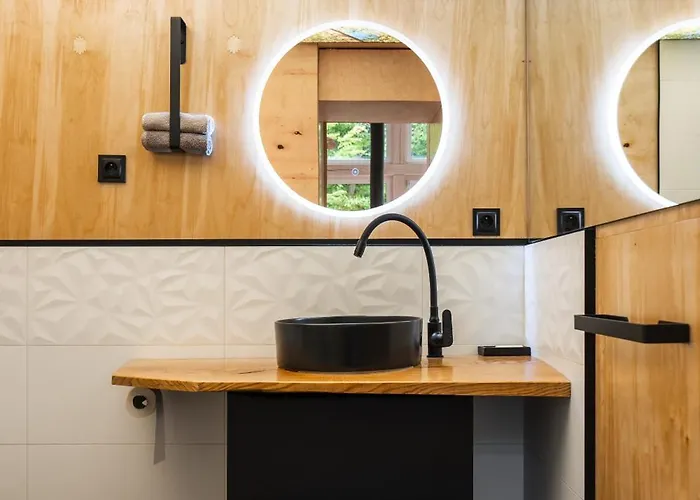 Schody Do Wody Z Linia Brzegowa Kaszuby Sauna Goraca Balia Chalet Roztoka (Gdansk)