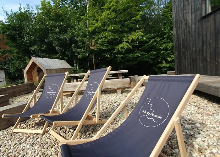 Schody Do Wody Z Linia Brzegowa Kaszuby Sauna Goraca Balia *