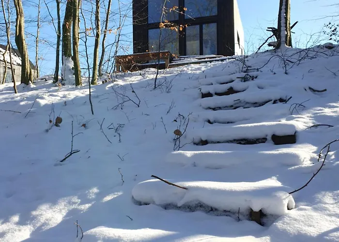 Chalet Schody Do Wody Z Linia Brzegowa Kaszuby Sauna Goraca Balia