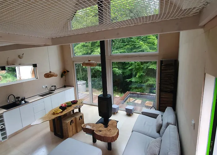 Schody Do Wody Z Linia Brzegowa Kaszuby Sauna Goraca Balia