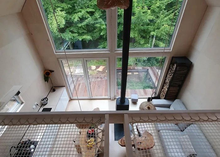 Chalet Schody Do Wody Z Linia Brzegowa Kaszuby Sauna Goraca Balia